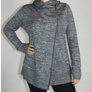 Lululemon Peace Of Mind Wrap size 4 Dark Slate Silver Spoon